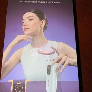 Microcurrent Facial & Neck Device - White